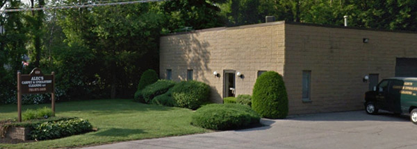 Alec's Carpet & Upholstery Cleaning office and rug cleaning facility in Abington, Massachusetts