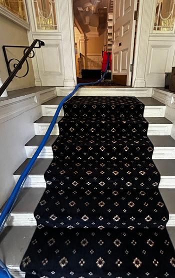 Professional carpet cleaning in a Boston MA home